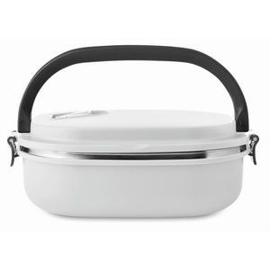 DELUX LUNCH - bianco - CASA E VIVERE - Midocean - Home & Living, Kitchen Accesories, Porta Pranzo Con Presa DÃ¢â‚¬â„¢aria Mo8517