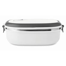 Carica l&#39;immagine nel visualizzatore di Gallery, DELUX LUNCH - bianco - CASA E VIVERE - Midocean - Home &amp; Living, Kitchen Accesories, Porta Pranzo Con Presa DÃ¢â‚¬â„¢aria Mo8517