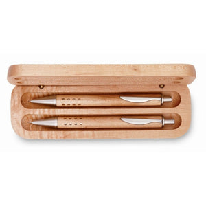 DEMOIN - Legna - SCRIVERE - Midocean - Pen, Set Penna E Matita In Astuccio Kc1701, Writing