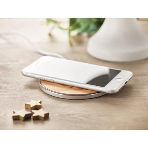 DESPAD - Legna - UFFICIO - Midocean - Caricatore Wireless In Bamboo Mo9787, Office, Telephone / Accessor