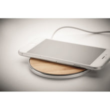 Carica l&#39;immagine nel visualizzatore di Gallery, DESPAD - Legna - UFFICIO - Midocean - Caricatore Wireless In Bamboo Mo9787, Office, Telephone / Accessor