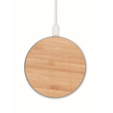 Carica l&#39;immagine nel visualizzatore di Gallery, DESPAD - Legna - UFFICIO - Midocean - Caricatore Wireless In Bamboo Mo9787, Office, Telephone / Accessor