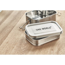 Carica l&#39;immagine nel visualizzatore di Gallery, DOUBLE CHAN - Argento opaco - CASA E VIVERE - Midocean - Home &amp; Living, Kitchen Accesories, Portapranzo In Acciaio Inox Mo6212