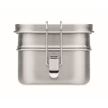 Carica l&#39;immagine nel visualizzatore di Gallery, DOUBLE CHAN - Argento opaco - CASA E VIVERE - Midocean - Home &amp; Living, Kitchen Accesories, Portapranzo In Acciaio Inox Mo6212