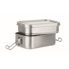 Carica l&#39;immagine nel visualizzatore di Gallery, DOUBLE CHAN - Argento opaco - CASA E VIVERE - Midocean - Home &amp; Living, Kitchen Accesories, Portapranzo In Acciaio Inox Mo6212