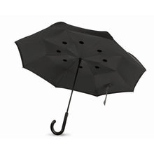 Carica l&#39;immagine nel visualizzatore di Gallery, DUNDEE - Nero - BORSE E VIAGGIO - Midocean - Bags &amp; Travel, Ombrello Reversibile Mo9002, Umbrella
