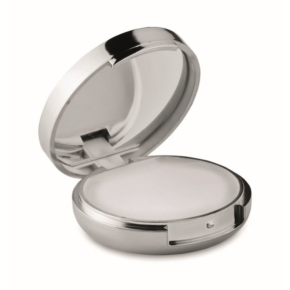 DUO MIRROR - Argento lucido - CURA PERSONALE - Midocean - Lipbalm, Personal Care, Specchietto Con Lucidalabbra Mo9374