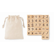 Carica l&#39;immagine nel visualizzatore di Gallery, EDUCOUNT - Beige - TEMPO LIBERO - Midocean - Games, Gioco Educativo In Legno Mo6398, Leisure
