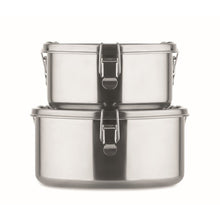 Carica l&#39;immagine nel visualizzatore di Gallery, ELLES - Argento opaco - CASA E VIVERE - Midocean - Home &amp; Living, Kitchen Accesories, Set Di 2 Portapranzo Mo6365