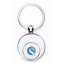 Carica l&#39;immagine nel visualizzatore di Gallery, EURING - Argento lucido - PREMI - Midocean - Key Rings / Chains /, Portachiavi Con Gettone It3866, Premiums