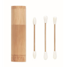 Carica l&#39;immagine nel visualizzatore di Gallery, FENTON - Legna - CURA PERSONALE - Midocean - Health, Personal Care, Set 6 Bastoncini Con Cotone Mo6483