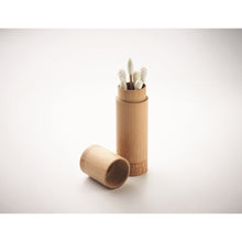 Carica l&#39;immagine nel visualizzatore di Gallery, FENTON - Legna - CURA PERSONALE - Midocean - Health, Personal Care, Set 6 Bastoncini Con Cotone Mo6483