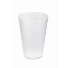 Carica l&#39;immagine nel visualizzatore di Gallery, FESTA LARGE - Bianco trasparente - CASA E VIVERE - Midocean - Bicchiere Smerigliato Pp 300ml Mo6375, Cups, Home &amp; Living