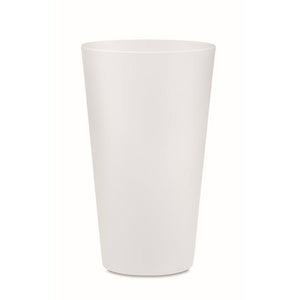 FESTA LARGE - Bianco trasparente - CASA E VIVERE - Midocean - Bicchiere Smerigliato Pp 300ml Mo6375, Cups, Home & Living