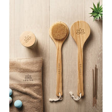 Carica l&#39;immagine nel visualizzatore di Gallery, FINO - Legna - CURA PERSONALE - Midocean - Bathroom Accesories, Personal Care, Spazzola Bagno In Bamboo Mo6305