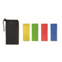 Carica l&#39;immagine nel visualizzatore di Gallery, FITBAND - Nero - CURA PERSONALE - Midocean - Fitness, Personal Care, Set 4 Fasce Fitness Mo9987