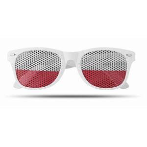 FLAG FUN - bianco - TEMPO LIBERO - Midocean - Leisure, Occhiali Da Sole Con Bandiere Mo9275, Sunglasses