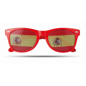 FLAG FUN - rosso - TEMPO LIBERO - Midocean - Leisure, Occhiali Da Sole Con Bandiere Mo9275, Sunglasses
