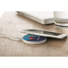 Carica l&#39;immagine nel visualizzatore di Gallery, FLAKE CHARGER - bianco - UFFICIO - Midocean - Caricatore Wireless Mo9652, Office, Telephone / Accessor