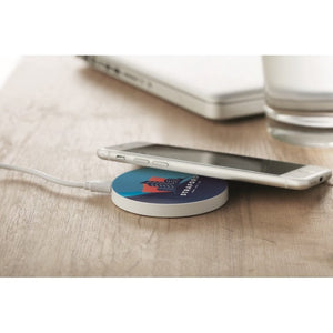 FLAKE CHARGER - bianco - UFFICIO - Midocean - Caricatore Wireless Mo9652, Office, Telephone / Accessor