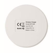Carica l&#39;immagine nel visualizzatore di Gallery, FLAKE CHARGER - bianco - UFFICIO - Midocean - Caricatore Wireless Mo9652, Office, Telephone / Accessor