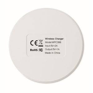 FLAKE CHARGER - bianco - UFFICIO - Midocean - Caricatore Wireless Mo9652, Office, Telephone / Accessor