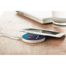 Carica l&#39;immagine nel visualizzatore di Gallery, FLAKE CHARGER - bianco - UFFICIO - Midocean - Caricatore Wireless Mo9652, Office, Telephone / Accessor