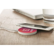 Carica l&#39;immagine nel visualizzatore di Gallery, FLAKE CHARGER - bianco - UFFICIO - Midocean - Caricatore Wireless Mo9652, Office, Telephone / Accessor