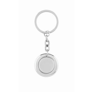 FLAT RING - Argento lucido - PREMI - Midocean - Key Rings / Chains /, Portachiavi Tondo Con Moneta Mo9289, Premiums