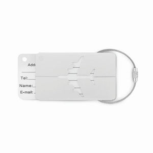FLY TAG - Argento opaco - BORSE E VIAGGIO - Midocean - Bags & Travel, Etichetta Bagaglio Mo9508, Travel Accesories
