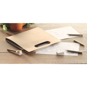 FOLDER2 GO - Beige - SCRIVERE - Midocean - Set Per Colorare Mo9544, Writing, Writing / Painting C