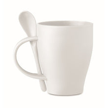 Carica l&#39;immagine nel visualizzatore di Gallery, FRIDAY - bianco - CASA E VIVERE - Midocean - Home &amp; Living, Tazza Con Cucchiaino Mo6255, Thermo