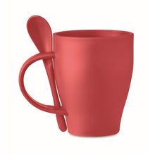 Carica l&#39;immagine nel visualizzatore di Gallery, FRIDAY - rosso - CASA E VIVERE - Midocean - Home &amp; Living, Tazza Con Cucchiaino Mo6255, Thermo