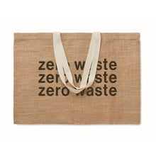 Carica l&#39;immagine nel visualizzatore di Gallery, FULLA - Beige - BORSE E VIAGGIO - Midocean - Bags &amp; Travel, Shopper In Iuta Mo6438, Shopping Bag
