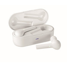 Carica l&#39;immagine nel visualizzatore di Gallery, FUNK - bianco - SUONO E IMMAGINE - Midocean - Mp3 Player, Set Auricolari In Scatola Mo9838, Sound &amp; Image