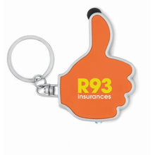 Carica l&#39;immagine nel visualizzatore di Gallery, GIOIA - PREMI - Midocean - Key Rings / Chains /, Portachiavi ok Con Luce Mo8940, Premiums