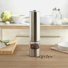 Carica l&#39;immagine nel visualizzatore di Gallery, GIRO - Argento opaco - CASA E VIVERE - Midocean - Home &amp; Living, Kitchen Accesories, Macina Sale E Pepe Elettrico Mo8816