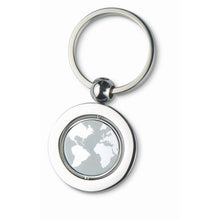 Carica l&#39;immagine nel visualizzatore di Gallery, GLOBY - Argento - PREMI - Midocean - Key Rings / Chains /, Portachiavi Ã¢â‚¬â„¢mondoÃ¢â‚¬â„¢ Kc6297, Premiums