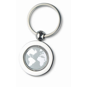 GLOBY - Argento - PREMI - Midocean - Key Rings / Chains /, Portachiavi Ã¢â‚¬â„¢mondoÃ¢â‚¬â„¢ Kc6297, Premiums