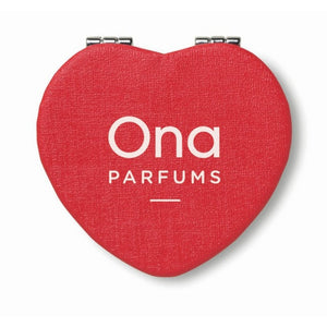 GLOW HEART - rosso - CURA PERSONALE - Midocean - LadyÃ¢â‚¬â„¢s Styling, Personal Care, Specchietto A Forma Di Cuore Mo8980