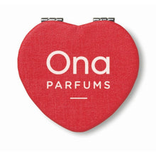 Carica l&#39;immagine nel visualizzatore di Gallery, GLOW HEART - rosso - CURA PERSONALE - Midocean - LadyÃ¢â‚¬â„¢s Styling, Personal Care, Specchietto A Forma Di Cuore Mo8980