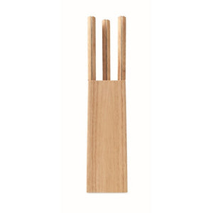 GOURMET - Legna - CASA E VIVERE - Midocean - Home & Living, Kitchen Accesories, Set Ceppo E 6 Coltelli Mo6308