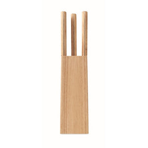 GOURMET - Legna - CASA E VIVERE - Midocean - Home & Living, Kitchen Accesories, Set Ceppo E 6 Coltelli Mo6308