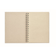 Carica l&#39;immagine nel visualizzatore di Gallery, GRASS BOOK - Beige - UFFICIO - Midocean - Notebooks / Notepads, Office, Quaderno Ad Anelli A5 Mo6541