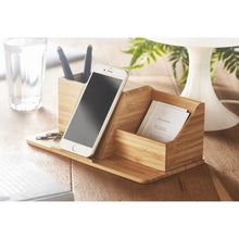 Carica l&#39;immagine nel visualizzatore di Gallery, GROOVY - Legna - UFFICIO - Midocean - Caricatore Wireless Da Tavolo 1mo6345, Office, Telephone / Accessor