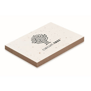 GROW ME - bianco - UFFICIO - Midocean - Desk Items, Office, Set Memo Con Semi Mo6234