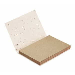 GROW ME - bianco - UFFICIO - Midocean - Desk Items, Office, Set Memo Con Semi Mo6234
