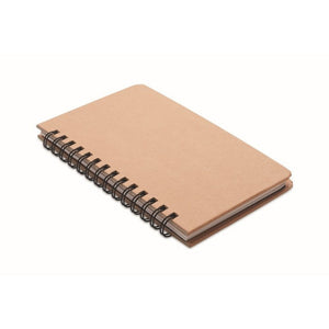 GROWNOTEBOOKÃ¢â€žÂ¢ - Beige - UFFICIO - Midocean - Notebook In Legno Di Pino Mo6225, Notebooks / Notepads, Office