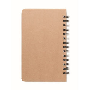 GROWNOTEBOOKÃ¢â€žÂ¢ - Beige - UFFICIO - Midocean - Notebook In Legno Di Pino Mo6225, Notebooks / Notepads, Office
