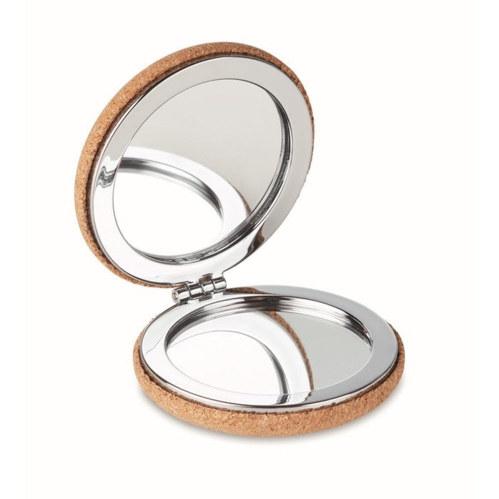 GUAPA CORK - Beige - CURA PERSONALE - Midocean - LadyÃ¢â‚¬â„¢s Styling, Personal Care, Specchietto In Sughero Mo9799